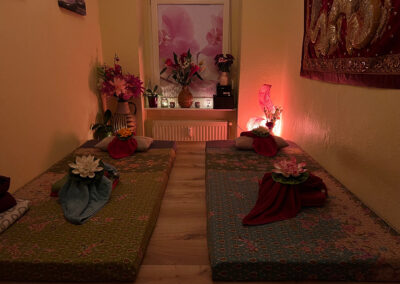 Raum für Thai-Massage für Paare in Lichtenberg